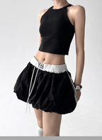 Colorblock Bubble Mini Skirt - COPPING THREADS - CT Select