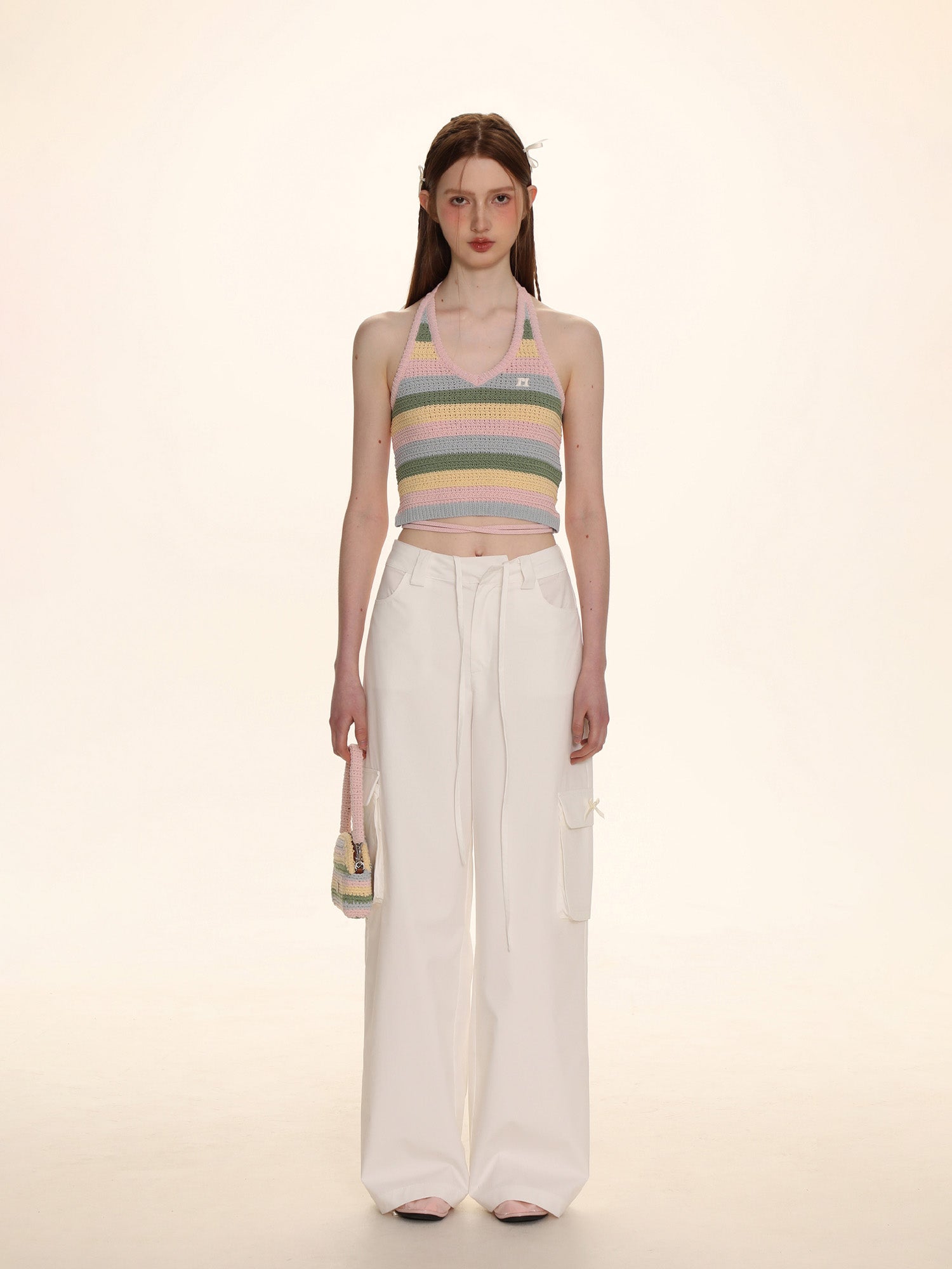 Colorblock Striped Camisole Tank Top - COPPING THREADS - MOROMORO