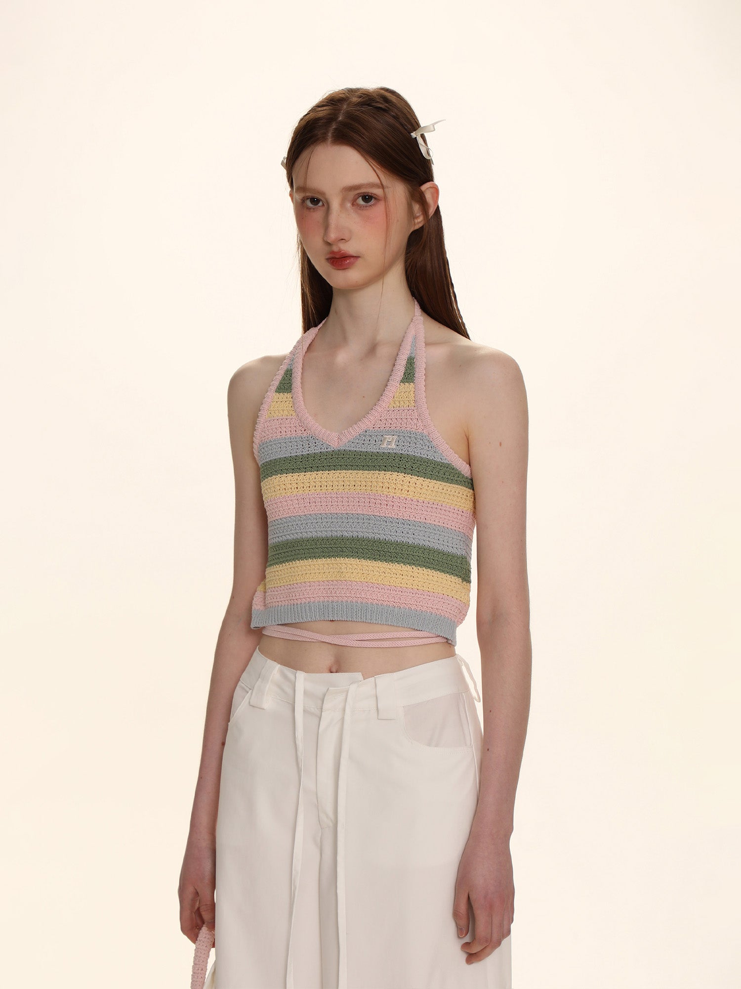 Colorblock Striped Camisole Tank Top - COPPING THREADS - MOROMORO