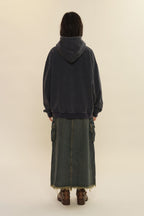 Colorful Yarn Rope Floral Emblem Embroidered Hoodie - COPPING THREADS - MOROMORO