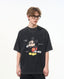 Comic Mickey Distressed Washed Tee - COPPING THREADS - Harsh and Cruel