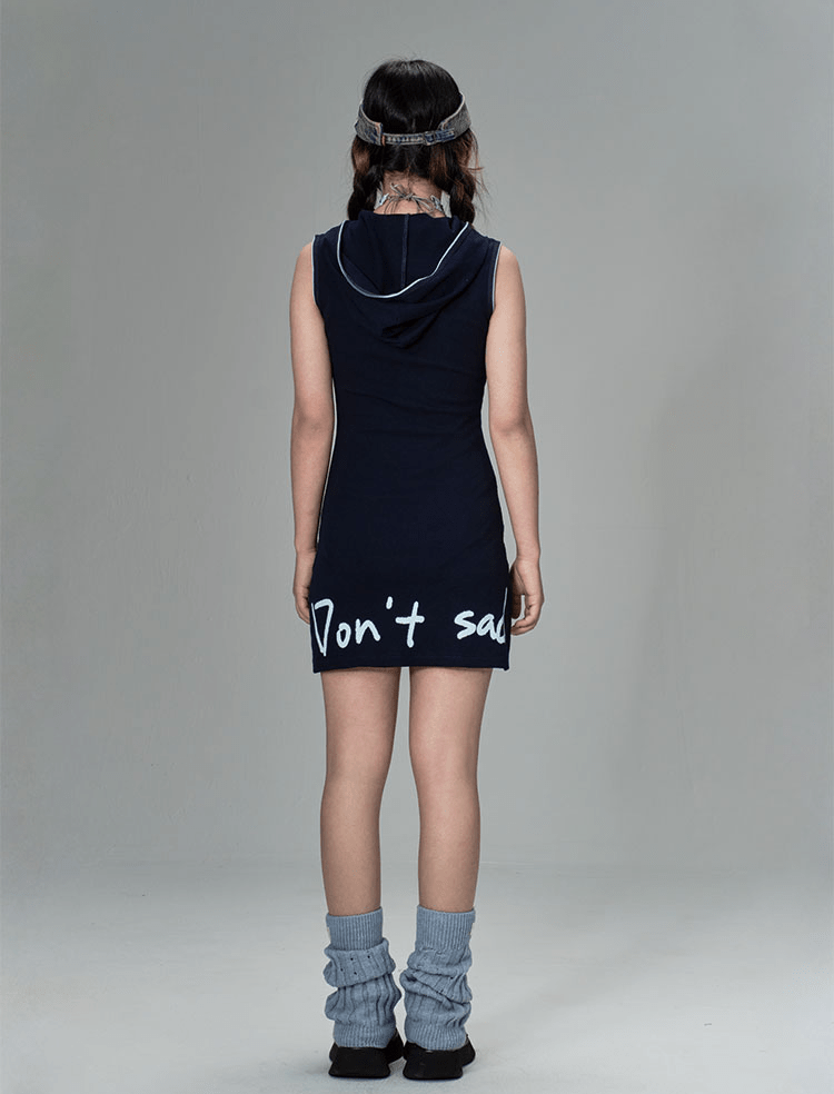 Confident Rabbit Sleeveless Mini Dress Secondary image