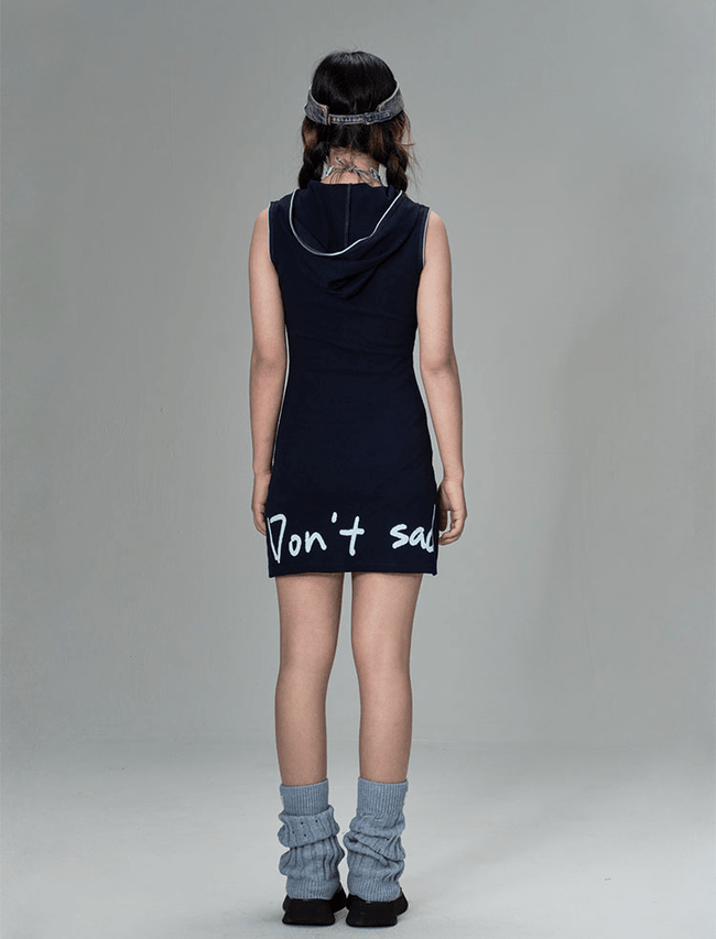 Confident Rabbit Sleeveless Mini Dress Main Image