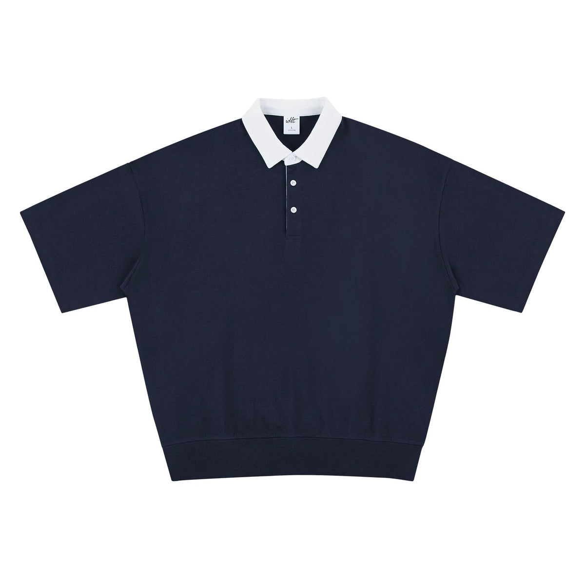 Contrast-Collar Banded-Hem Polo - COPPING THREADS - IDLT 메인 이미지