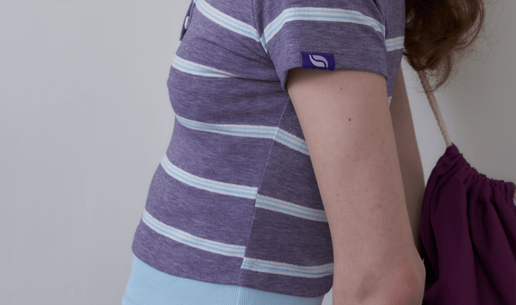 Contrast - Layered Fitted Stripe Tee - COPPING THREADS - CHICISLAND