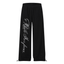 Contrast Letter Print Drawstring Sweatpants - COPPING THREADS - CT Select