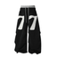 Contrast Patch Embroidered Double Waist Sweatpants - COPPING THREADS - CT Select