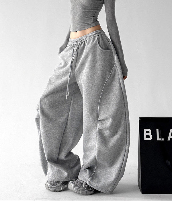 Contrast-Piped Balloon Sweatpants - CT66212 - COPPING THREADS - CT ORIGINALS