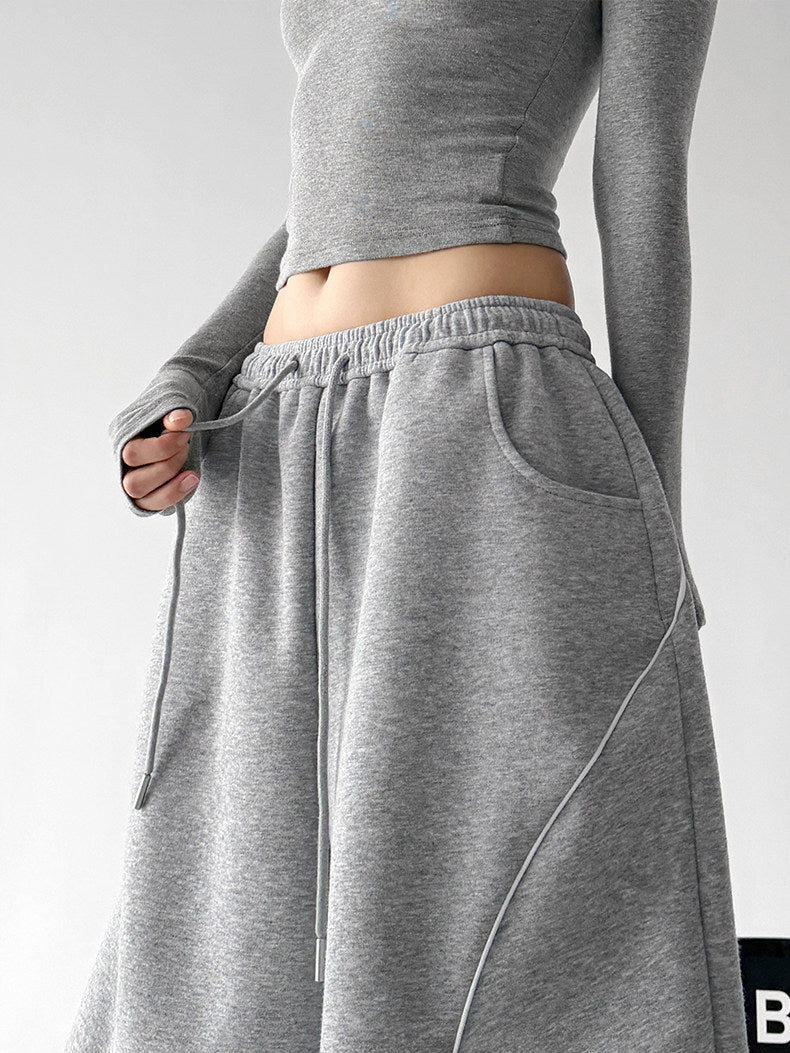 Contrast-Piped Balloon Sweatpants - CT66212 - COPPING THREADS - CT ORIGINALS
