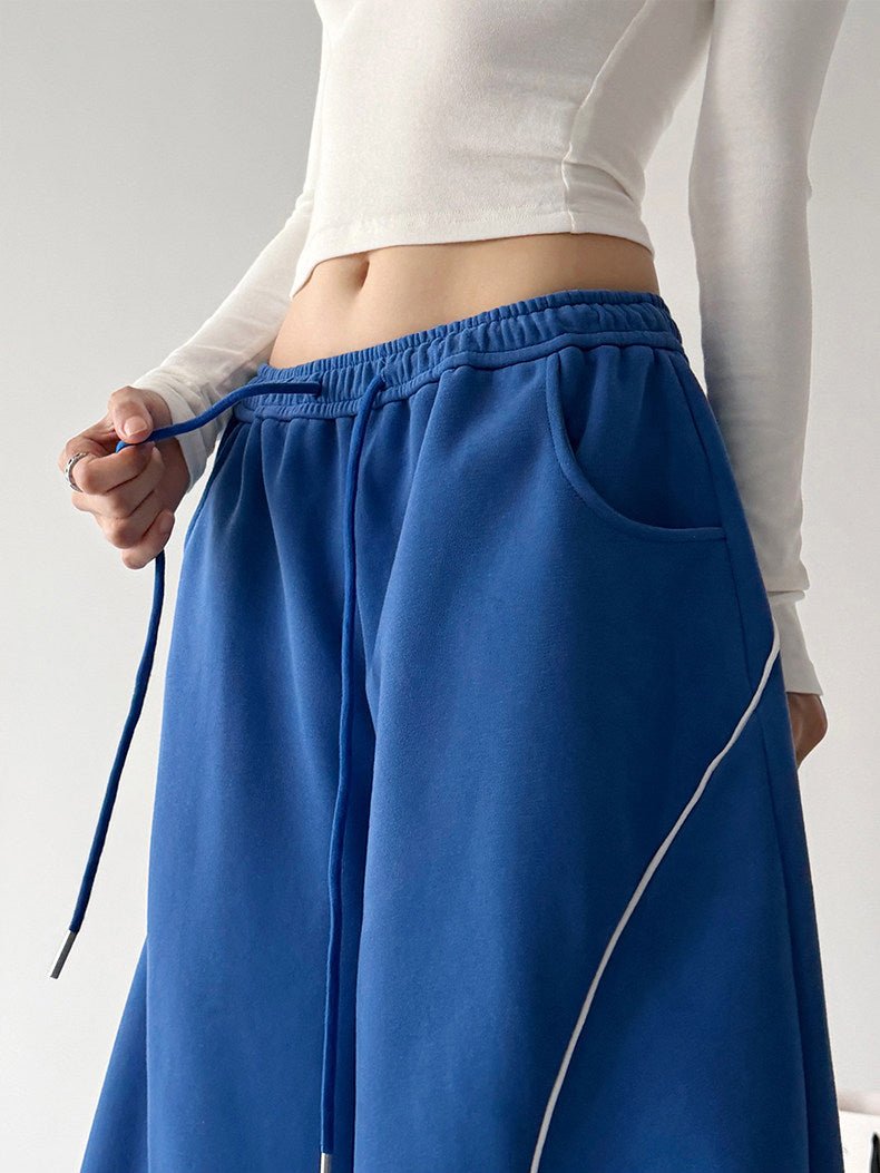 Contrast-Piped Balloon Sweatpants - CT66212 - COPPING THREADS - CT ORIGINALS