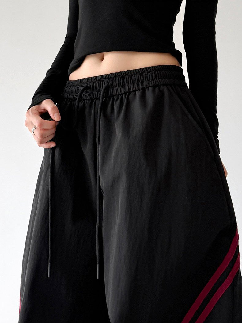 Contrast-Piping Wide-Leg Pants - CT8261 - COPPING THREADS - CT ORIGINALS