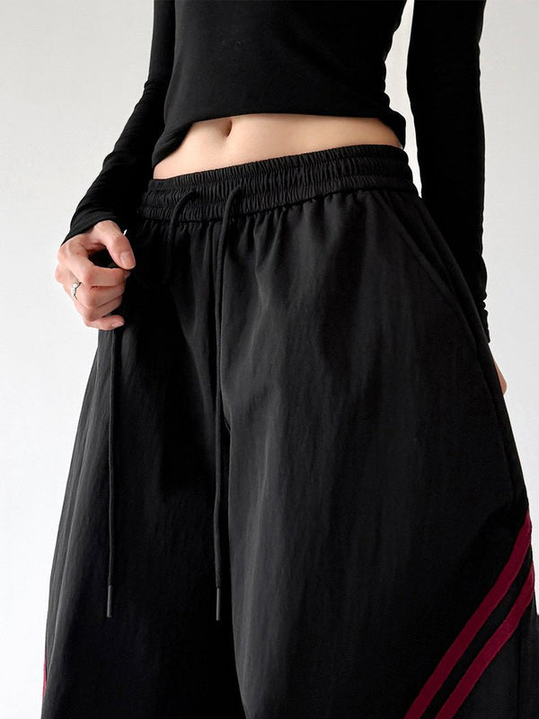 Contrast-Piping Wide-Leg Pants - CT8261 - COPPING THREADS - CT ORIGINALS