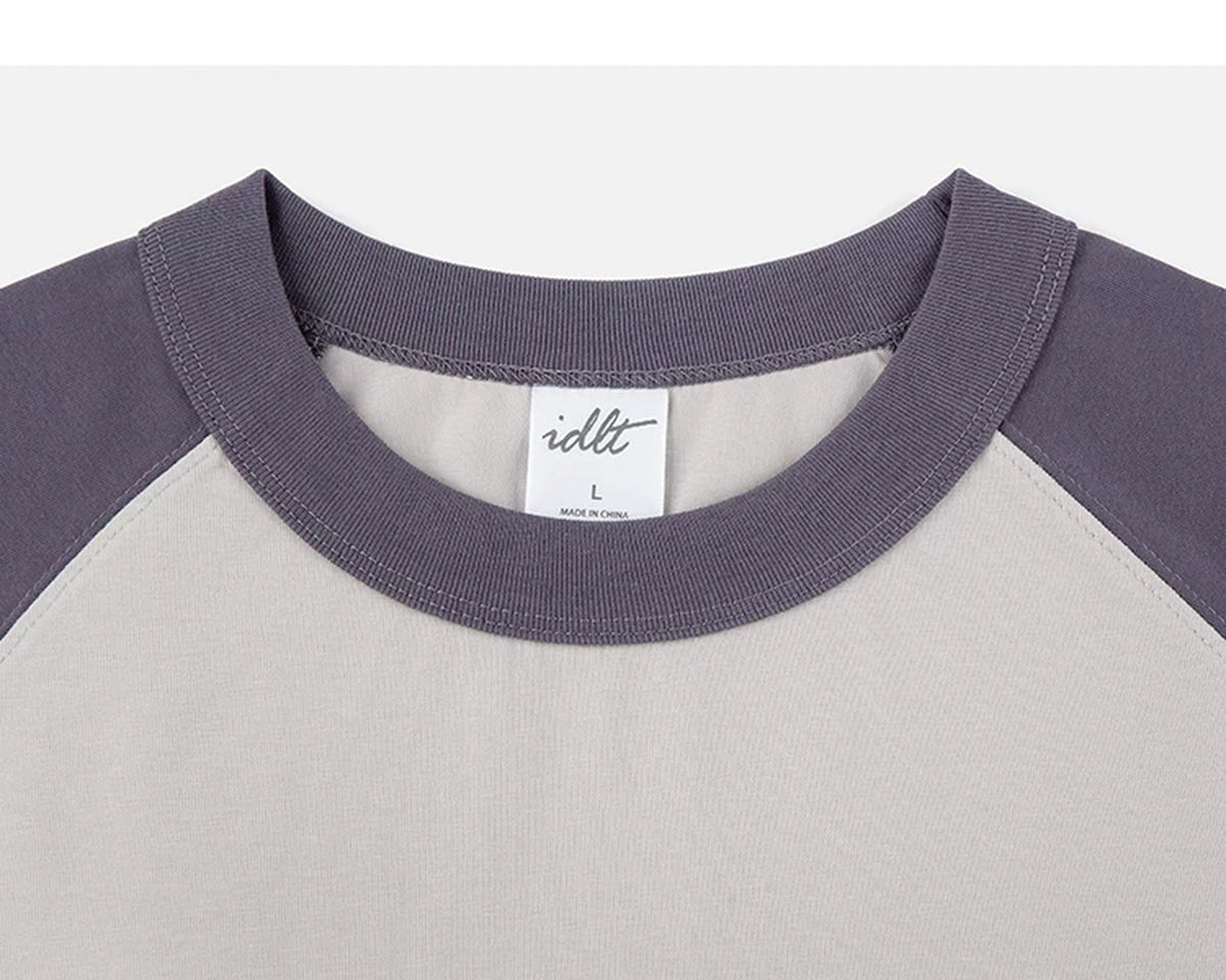 Contrast Raglan Tee - COPPING THREADS - IDLT