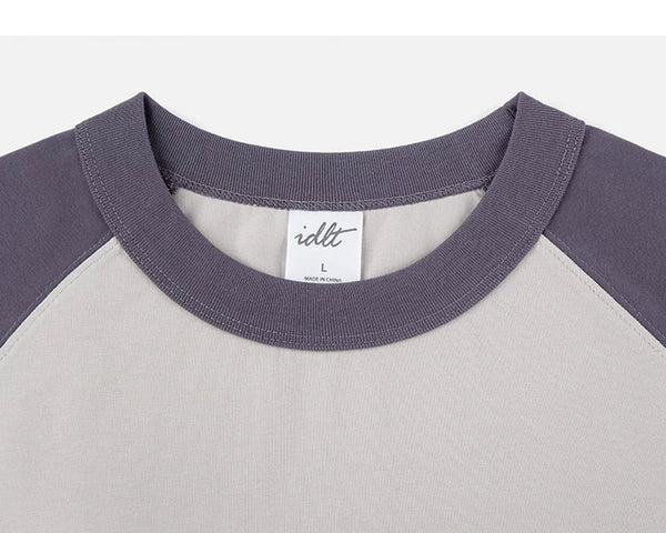 Contrast Raglan Tee - COPPING THREADS - IDLT