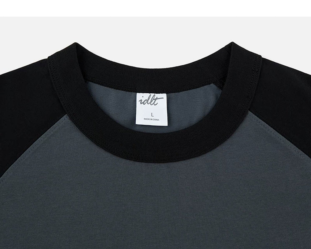 Contrast Raglan Tee - COPPING THREADS - IDLT