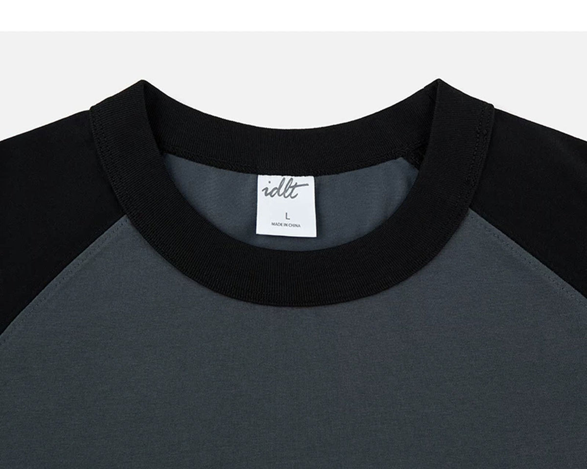 Contrast Raglan Tee - COPPING THREADS - IDLT