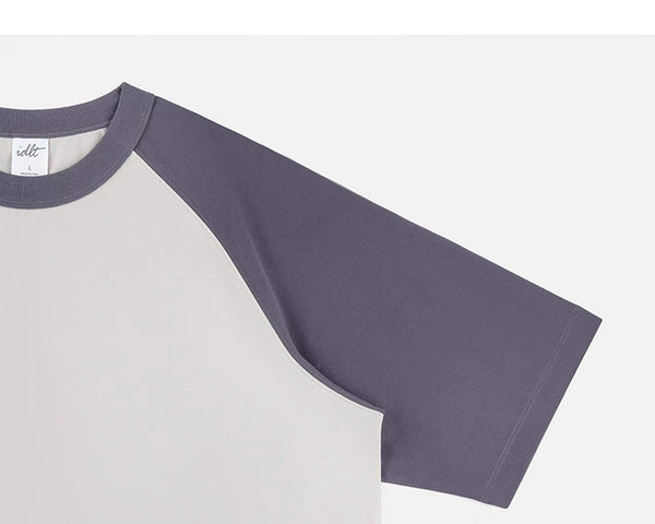 Contrast Raglan Tee - COPPING THREADS - IDLT