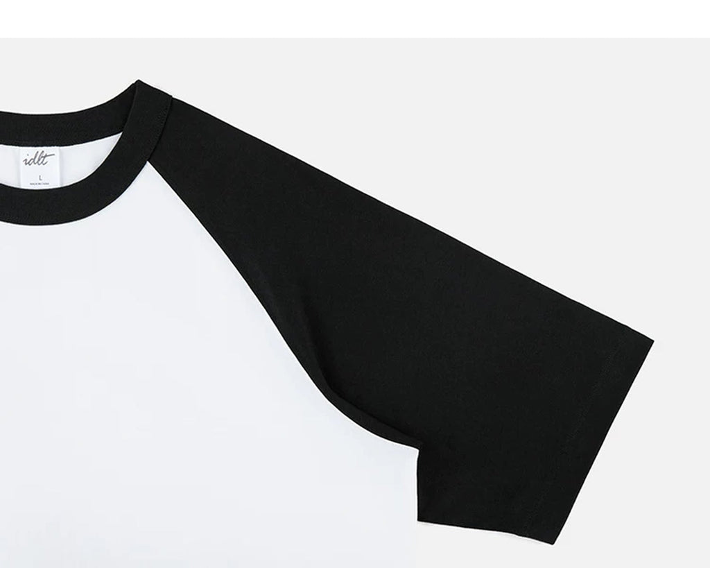 Contrast Raglan Tee - COPPING THREADS - IDLT