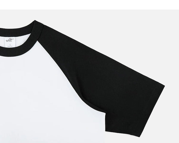 Contrast Raglan Tee - COPPING THREADS - IDLT