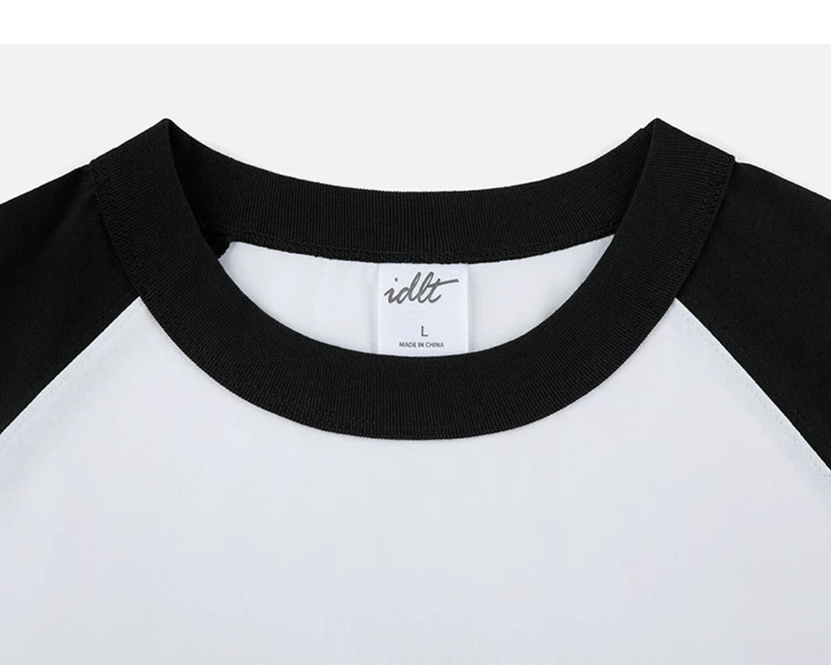 Contrast Raglan Tee - COPPING THREADS - IDLT