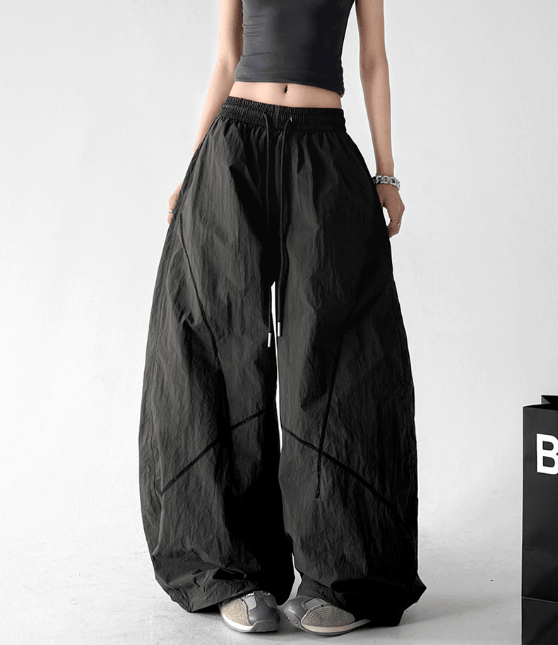 Contrast Seam Balloon Cargo Pants - CT858 - COPPING THREADS - CT Select