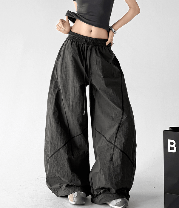 Contrast Seam Balloon Cargo Pants - CT858 - COPPING THREADS - CT Select