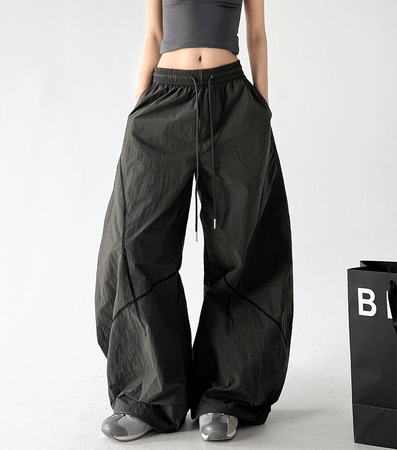 Contrast Seam Balloon Cargo Pants - CT858 - COPPING THREADS - CT Select
