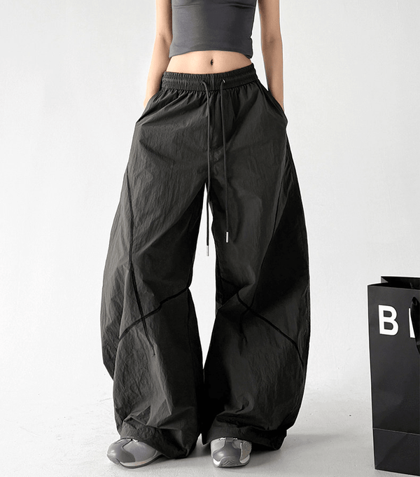 Contrast Seam Balloon Cargo Pants - CT858 - COPPING THREADS - CT Select