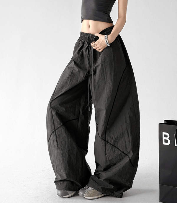 Contrast Seam Balloon Cargo Pants - CT858 - COPPING THREADS - CT Select