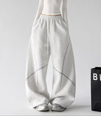 Contrast-Seam Balloon Sweatpants - CT8581 - COPPING THREADS - CT ORIGINALS