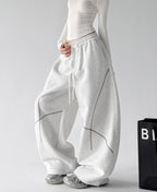 Contrast-Seam Balloon Sweatpants - CT8581 - COPPING THREADS - CT ORIGINALS
