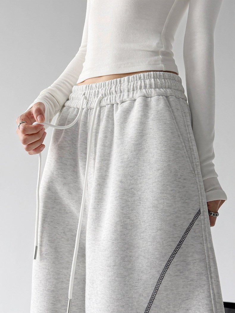 Contrast-Seam Balloon Sweatpants - CT8581 - COPPING THREADS - CT ORIGINALS