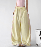 Contrast Side Stripe Wide Leg Track Pants - CT66157 - COPPING THREADS - CT Select