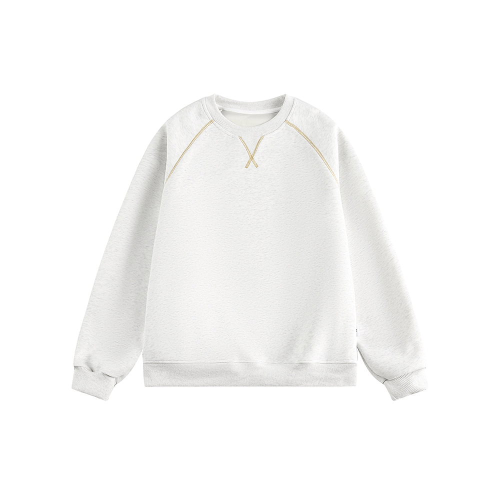 Contrast Stitch Raglan Crewneck Sweatshirt - COPPING THREADS - CATTEE