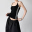 Contrast-Stripe Fitted Tank - CT6644 - COPPING THREADS - CT ORIGINALS
