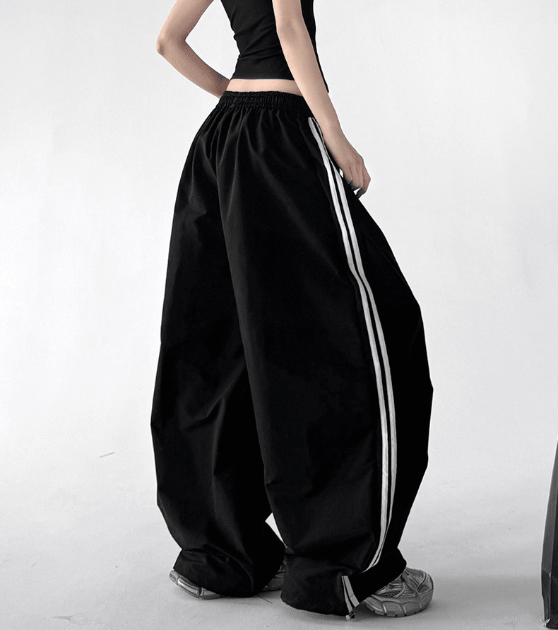 Contrast Stripe Wide - Leg Track Pants – CT6653 - COPPING THREADS - CT Select
