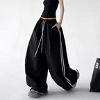 Contrast Stripe Wide - Leg Track Pants – CT6653 - COPPING THREADS - CT Select