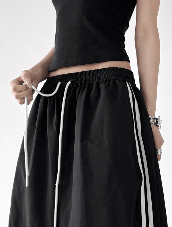 Contrast Stripe Wide - Leg Track Pants – CT6653 - COPPING THREADS - CT Select