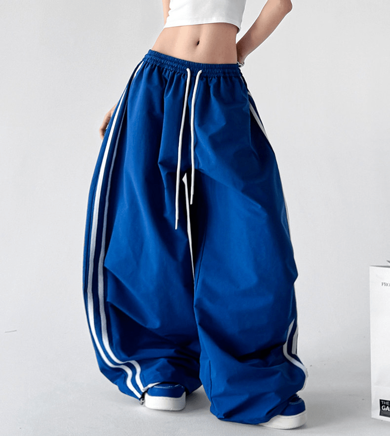 Contrast Stripe Wide - Leg Track Pants – CT6653 - COPPING THREADS - CT Select