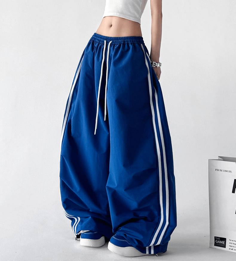 Contrast Stripe Wide - Leg Track Pants – CT6653 - COPPING THREADS - CT Select