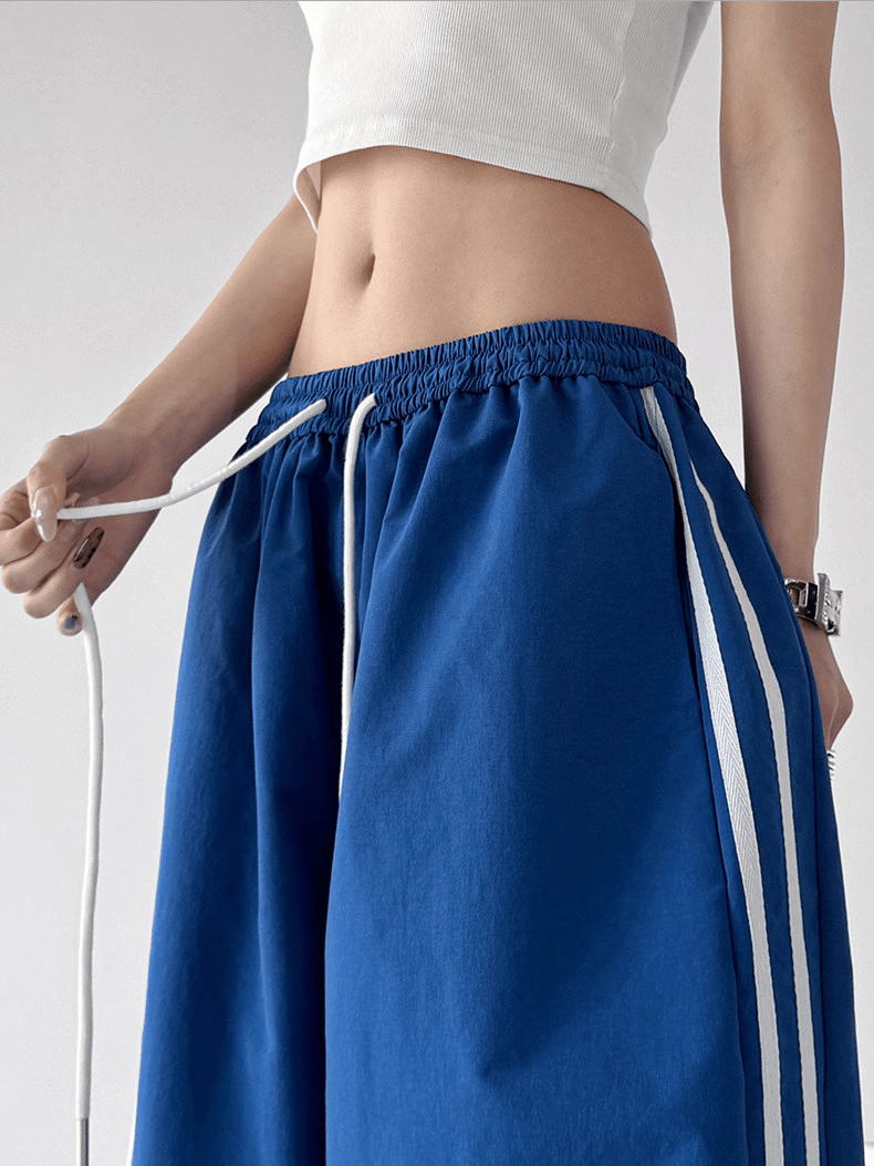 Contrast Stripe Wide - Leg Track Pants – CT6653 - COPPING THREADS - CT Select