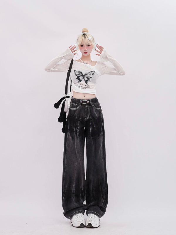 Contrast Tie - Dye Denim - COPPING THREADS - RAYOHOPP