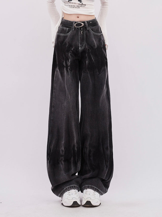 Contrast Tie - Dye Denim - COPPING THREADS - RAYOHOPP Hover Image