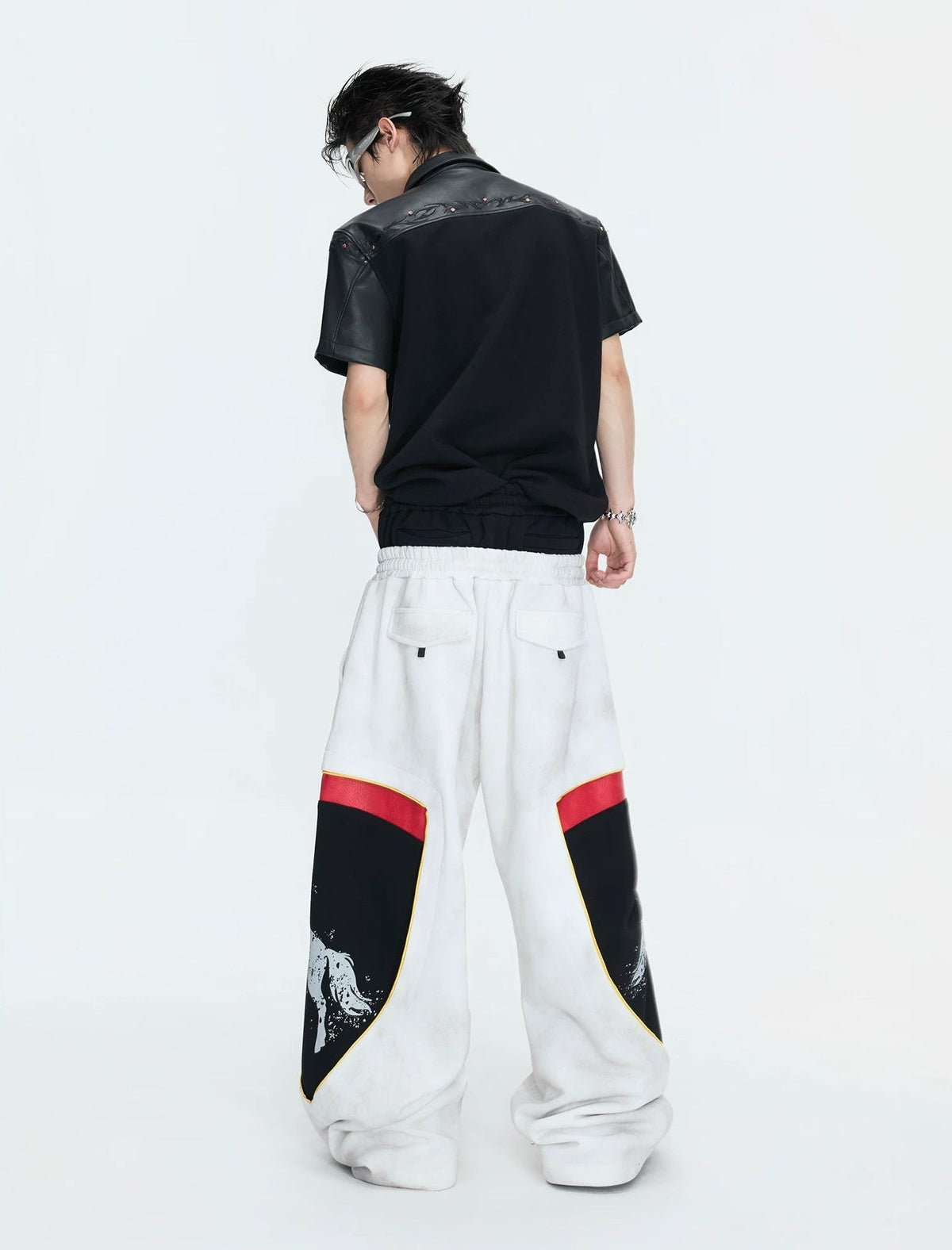 Contrast-Trim Embroidered Polo Shirt - COPPING THREADS - Argue Culture