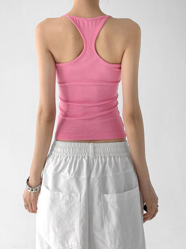 Contrast-Trim Racerback Tank - CT66116 - COPPING THREADS - CT ORIGINALS