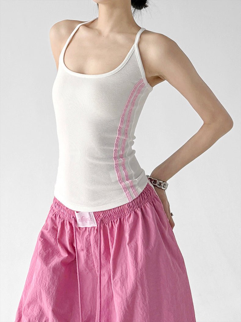 Contrast-Trim Racerback Tank - CT66116 - COPPING THREADS - CT ORIGINALS