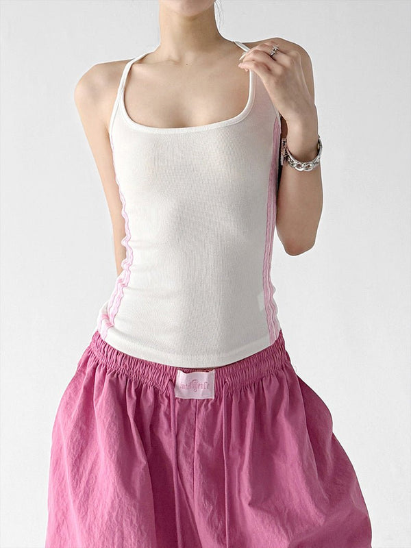 Contrast-Trim Racerback Tank - CT66116 - COPPING THREADS - CT ORIGINALS