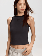 Contrast Trim Ribbed Tank Top - COPPING THREADS - RAPPEYE