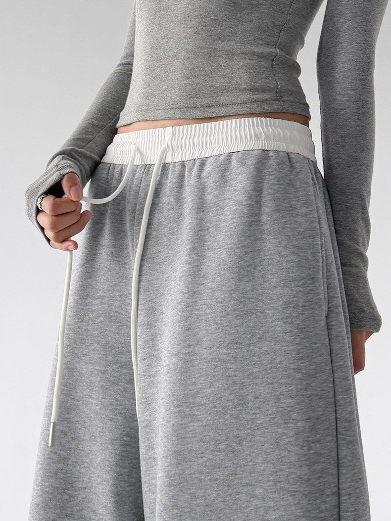 Contrast-Waist Balloon Sweatpants - CT66236 - COPPING THREADS - CT ORIGINALS