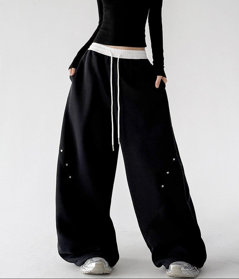 Contrast-Waist Balloon Sweatpants - CT66236 - COPPING THREADS - CT ORIGINALS 메인 이미지